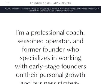 Thestartupfoundercoach.com(Founder Coach) Screenshot