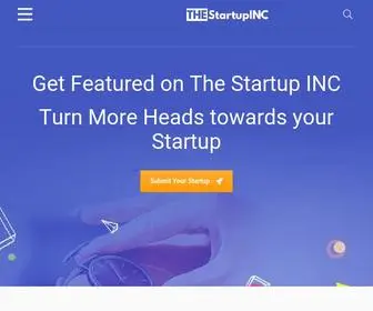Thestartupinc.com(The Startup INC) Screenshot