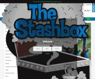 Thestashboxtx.com(Create an Ecommerce Website and Sell Online) Screenshot