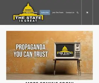 Thestateisgreat.com(The State Is Great) Screenshot