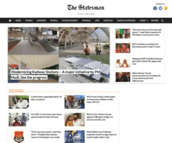 Thestatesman.com(The Statesman) Screenshot