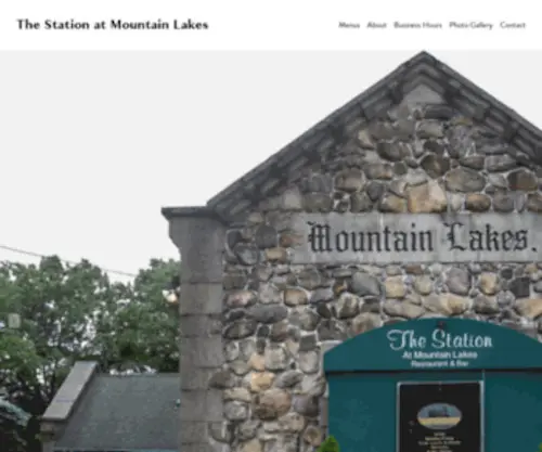 Thestationatmountainlakes.net(The Station at Mountain Lakes) Screenshot