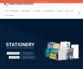 Thestationeryshop.in(SINGH SONS AGENCIES) Screenshot