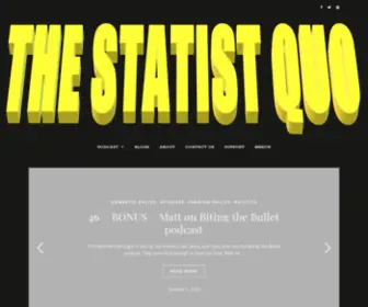 ThestatistQuo.net(Exposing the state) Screenshot