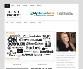 Thestdproject.com(The STI Project) Screenshot