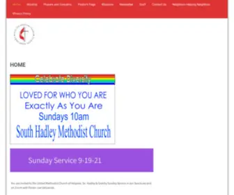 Thesteepleinthefalls.org(South Hadley Methodist Church) Screenshot