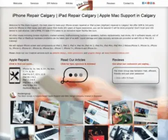 Thestemsupport.com(Calgary iPhone repair) Screenshot