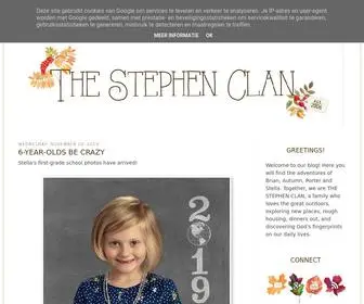 Thestephenclan.com(The Stephen Clan) Screenshot