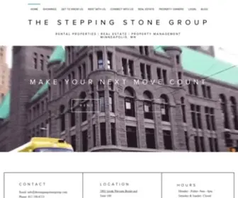 Thesteppingstonegroup.com(The Stepping Stone Group) Screenshot