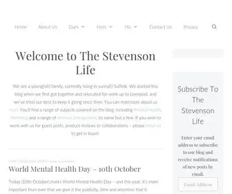 Thestevensonlife.co.uk(The Life Of 2 Tired Parents & 1 Incredible Little Boy) Screenshot