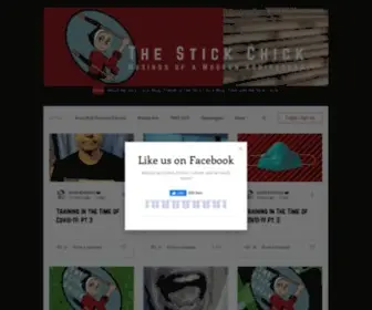 Thestickchick.com(The Stick Chick Blog) Screenshot