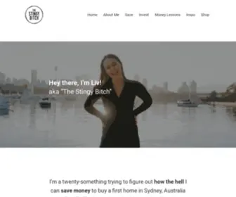 Thestingybitch.com(A Money Guide For All Twenty) Screenshot