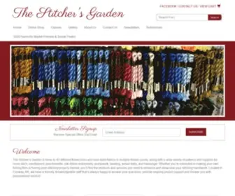 Thestitchersgarden.com(The Stitcher's Garden) Screenshot