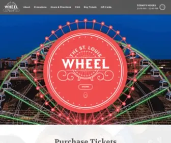 Thestlouiswheel.com(The Wheel at St) Screenshot