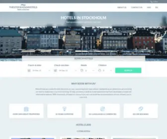 Thestockholmhotels.com(Thestockholmhotels) Screenshot