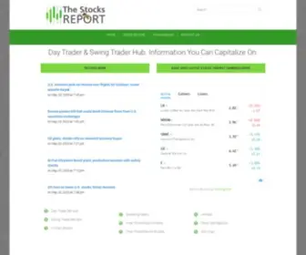 Thestocksreport.com(The Stocks Report) Screenshot