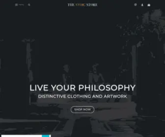 ThestoicStore.com(The Stoic Store. Our aim) Screenshot