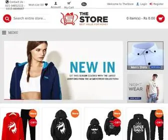 Thestore.pk(Men's Online Shopping destination in Pakistan) Screenshot