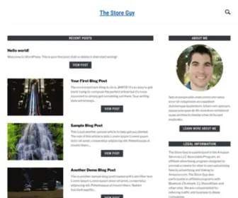 TheStoreguy.com(This site) Screenshot