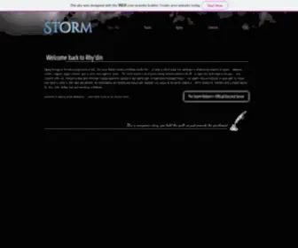 Thestormreborn.com(The Storm Reborn) Screenshot