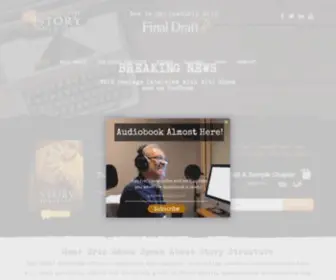 Thestorysolution.com(Screenwriting Book Reveals 23 Actions All Great Heros Take) Screenshot