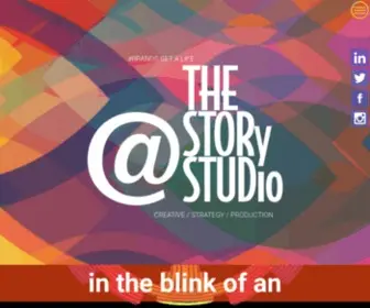 Thestorystudio.com(Successful Brands & Leaders Become Compelling Experiences @The Story Studio) Screenshot