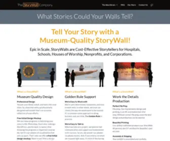 Thestorywallcompany.com(Tell Your Story With A Museum) Screenshot