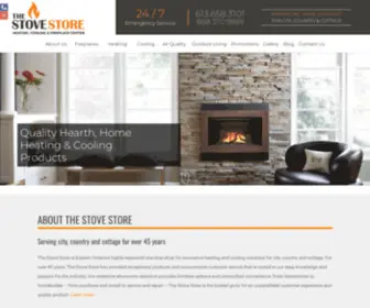 ThestoveStore.net(The Stove Store) Screenshot