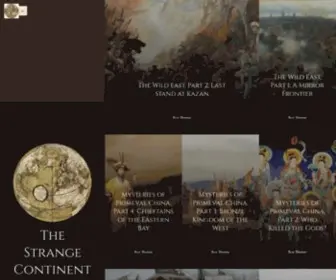 Thestrangecontinent.com(Thestrangecontinent) Screenshot