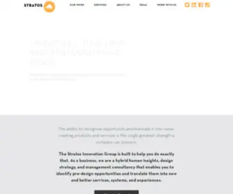 Thestratosgroup.com(Stratos Innovation Group) Screenshot