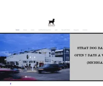 Thestraydog.com(The Stray Dog Bar & Grill) Screenshot