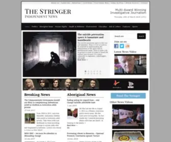 Thestringer.com.au(The Stringer) Screenshot