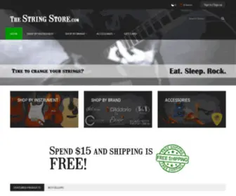 ThestringStore.com(The String Store) Screenshot