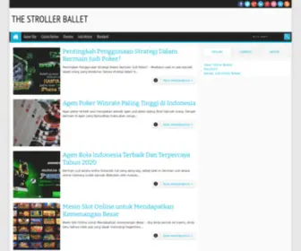 Thestrollerballet.com(The Stroller Ballet) Screenshot