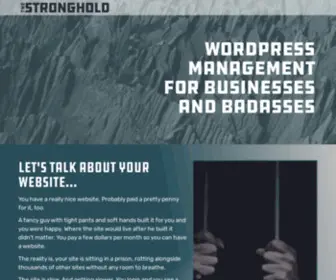 Thestronghold.host(Premium WordPress Hosting for Businesses and Agencies) Screenshot