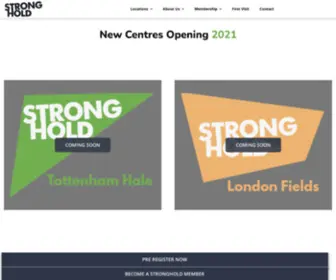 Thestrongholduk.com(Stronghold UK) Screenshot