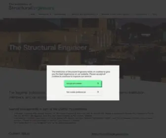 Thestructuralengineer.org(The Structural Engineer) Screenshot