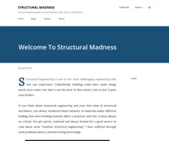 Thestructuralmadness.com(Structural Madness) Screenshot