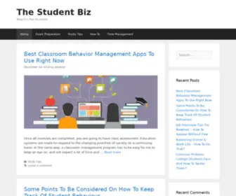 Thestudentbiz.com(Buy textbooks online) Screenshot
