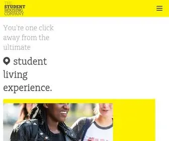 Thestudenthousingcompany.com(Student Accommodation for University in The United Kingdom) Screenshot