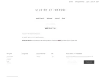 Thestudentsoffortune.com(Thestudentsoffortune) Screenshot