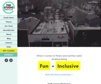 Thestudioatbeacon.com(Hudson Valley Spin) Screenshot