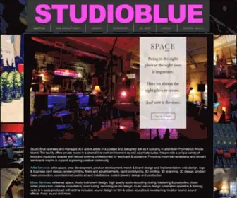 Thestudioblue.com(STUDIO BLUE) Screenshot