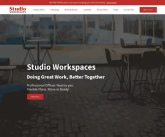 Thestudiocoworking.com(Studio Workspaces) Screenshot