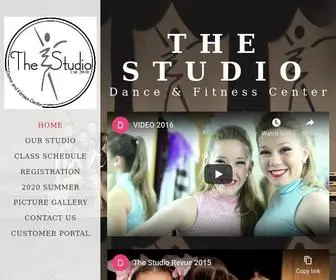 Thestudiodanceandfitness.net(The Studio) Screenshot