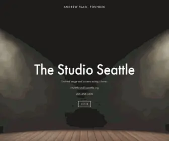 Thestudioseattle.org(The Studio Seattle) Screenshot