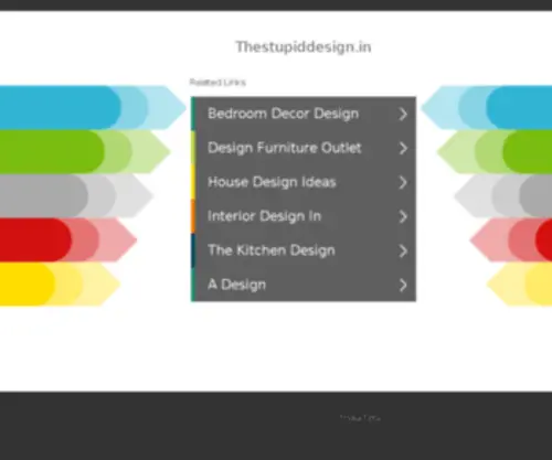 Thestupiddesign.in(The Stupid Design) Screenshot