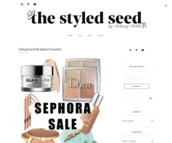 Thestyledseed.com(The Styled Seed) Screenshot