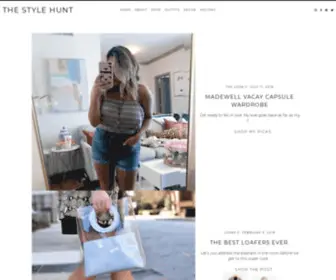 Thestylehuntblog.com(The Style Hunt) Screenshot