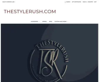 Thestylerush.com(Great shoes from the greatest) Screenshot